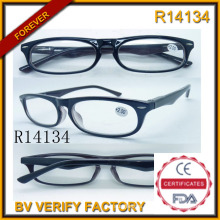 Dropshipping Wholesale Clear Plastic Frame Reading Glasses (R14134)